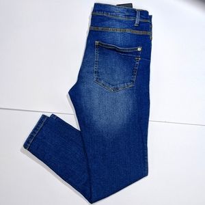 Skinny Jeans Carrot, ZARA, 32 Blue 🔵